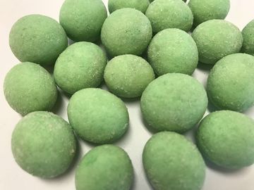 Colore verde delle arachidi candite piccanti rotonde del Wasabi nessuna salute del pigmento diplomata