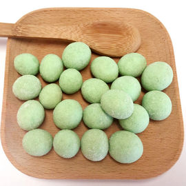 Sapore rivestito arrostito a bassa percentuale di grassi sano della noce di cocco delle arachidi del Wasabi senza OEM del pigmento