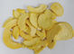 La frutta liofilizzata a bassa percentuale di grassi, ingiallisce i chip secchi della pesca 0.3-0.5% acidi citrici