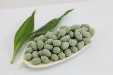Salute rotonda in polvere Wasabi tailandese Certifiacted di colore verde delle arachidi dello zucchero