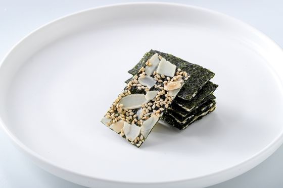 Creme di alghe piene di 4 sapori Combo Snack saporiti Vegan Senza glutine Nutrienti dell'oceano