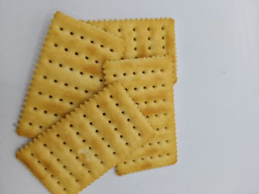 Crackers Soda al Latte e Sale Certificati BRC ISO - Senza Grassi Trans Croccanti e Strati Classico Snack Salato