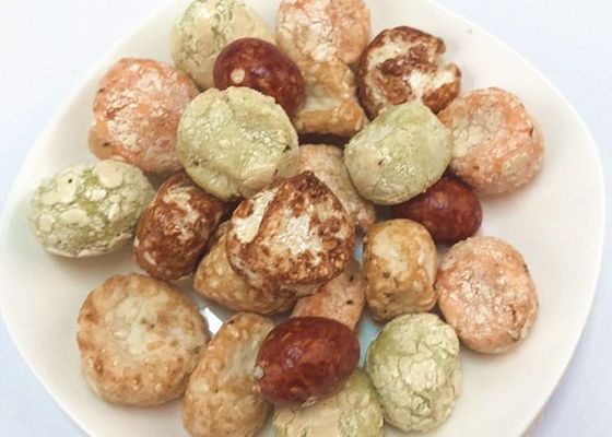Il BBQ salato Wasabi ha ricoperto re Crackers delle arachidi arrostito cracker del preparato dello spuntino dell'arachide