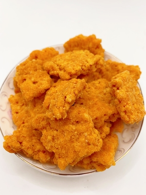 Tuorlo d'uovo salato Flosso di carne secca Glutinous Rice Cracker Mix Rich And Mellow Aroma Crispy Rice Fried Rice Crust Guoba