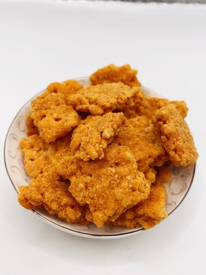 Tuorlo d'uovo salato Flosso di carne secca Glutinous Rice Cracker Mix Rich And Mellow Aroma Crispy Rice Fried Rice Crust Guoba