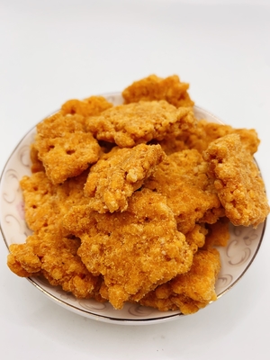 Tuorlo d'uovo salato Flosso di carne secca Glutinous Rice Cracker Mix Rich And Mellow Aroma Crispy Rice Fried Rice Crust Guoba