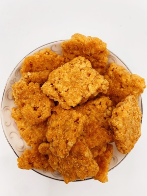 Tuorlo d'uovo salato Flosso di carne secca Glutinous Rice Cracker Mix Rich And Mellow Aroma Crispy Rice Fried Rice Crust Guoba