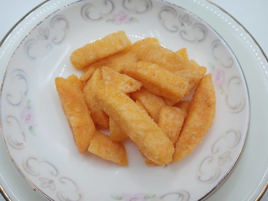 Turchia al formaggio piccante patatine crude tagliate