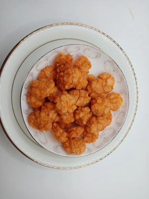 Mini biscotti di riso fritto