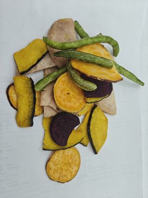 Chips di frutta e verdura naturali con campione gratuito entro 1 kg
