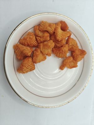 Biscotti di riso croccanti a spirale