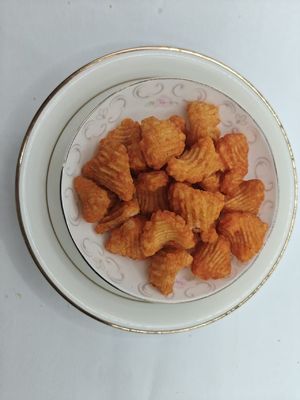 Biscotti di riso croccanti a spirale