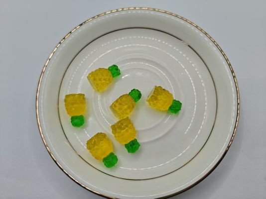 3D Probiotici Gummies riempite ((Pineapple Flavor)