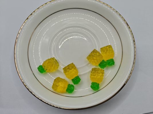 3D Probiotici Gummies riempite ((Pineapple Flavor)