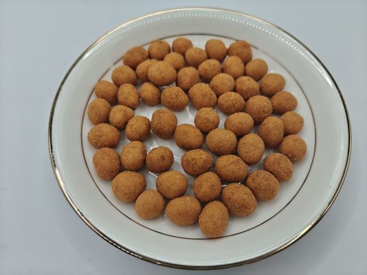 Arachidi con un rivestimento piccante e un sapore aromatico