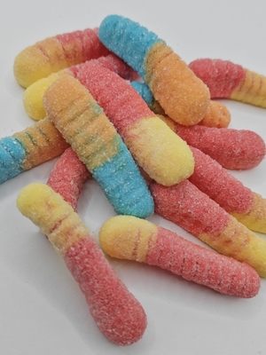 Caramelle di Caterpillar personalizzate 20g*20pcs Dimensione del pacchetto Caramelle di frutta per bambini