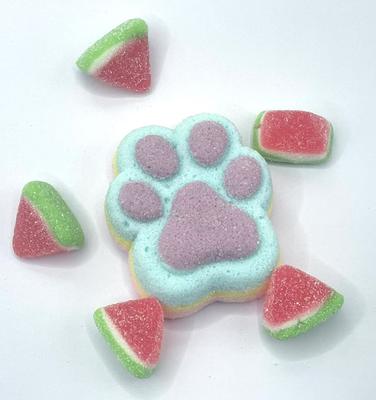 Sweetie Paws & Tiny Melon Giggles – Adorabile Mix di Caramelle Gommose con Zampette di Gatto e Mini Anguria
