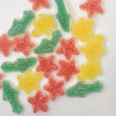 Caramelle gommose colorate con sapore di frutta