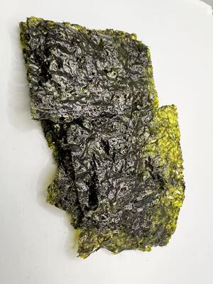 BRC Certified Gluten-Free Low-Fat Roasted Seaweed Snacks with Sea Salt Flavor per il commercio al dettaglio e l'industria alimentare