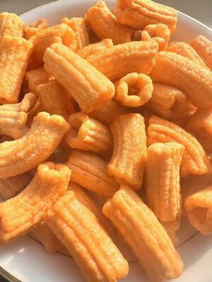 Crackers di riso al gusto dolce e piccante, gustoso mix di snack, strisce di torta di riso coreana sviluppate per le categorie di snack etnici