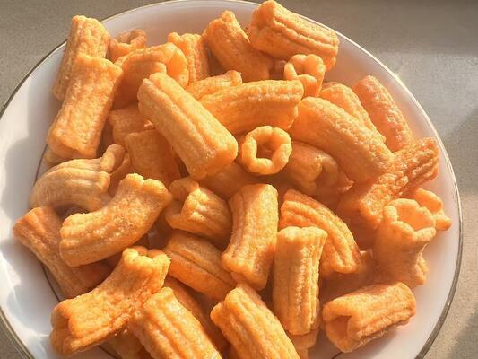 Crackers di riso al gusto dolce e piccante, gustoso mix di snack, strisce di torta di riso coreana sviluppate per le categorie di snack etnici