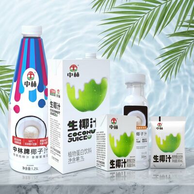 Bevanda naturale di succo di cocco senza additivi artificiali in imballaggi flessibili - certificata HACCP/BRC/KOSHER/HALAL