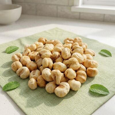 Snack di mais fritto salato con sapore di mais naturale, senza guscio e leggero e versatile per tutte le occasioni