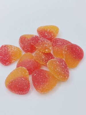 Gommi di frutta a forma di cuore - snack dolci e acidi di soia morbida e masticabile per feste e regali