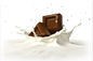 Cioccolato al latte d'imballaggio del barattolo HALAL dell'ANIMALE DOMESTICO 120g
