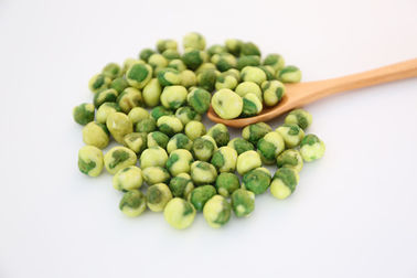 OEM dell'imballaggio dei piselli di Fried Yellow Wasabi Coated Green di HACCP