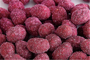 Spuntino dell'arachide ricoperto patata porpora, arachidi rivestite dolci deliziose nessun pigmento