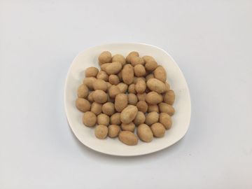 Spuntino dell'arachide ricoperto sapore del BBQ, dimensione rivestita croccante deliziosa delle arachidi setacciata