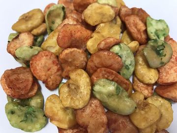 Variopinto croccante misto di sapore del curry e dell'alga di Fava Broad Bean Chips Spicy