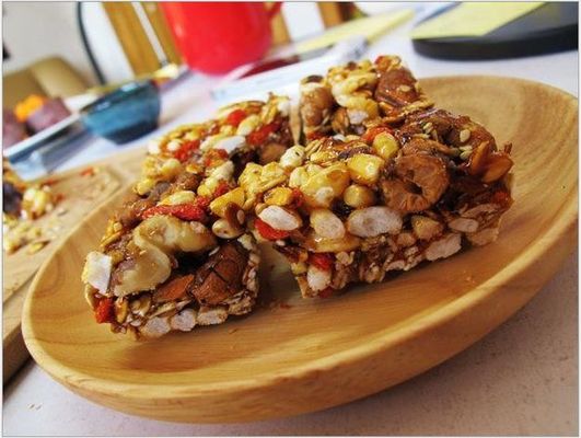 Barre di energia della proteina del cereale, barre di prima colazione ad alta percentuale proteica una durata di prodotto in magazzino di 12 mesi