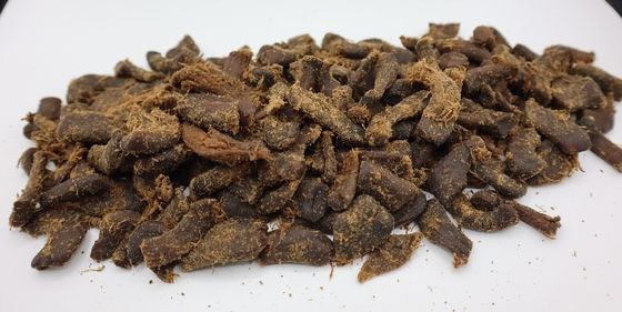 Vegan pepe nero funghi snack frullati rivenditore imballaggio logo privato consegna via mare