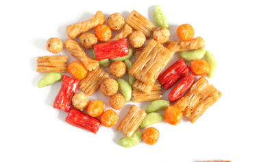 Gusto croccante setacciato dimensione del preparato del cracker della ciambellina salata nessuno stile giapponese di colore di alimento