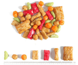 Spuntini dell'alimento del preparato del cracker del riso di soffio, cascer del preparato dello spuntino del cracker di ostrica diplomati