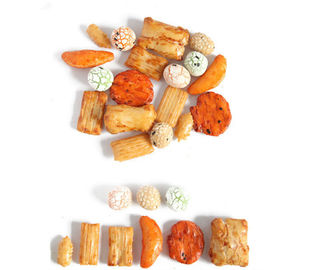 Preparato su misura del cracker del riso di sapore, gusto croccante dei cracker del riso della salsa di soia
