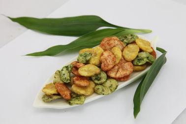 Spuntino a bassa percentuale di grassi delle fave, gusto croccante salato secco misto dei chip delle fave