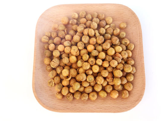 I piccoli piselli di sapore piccante fanno un spuntino halal cascer con i certificati medici