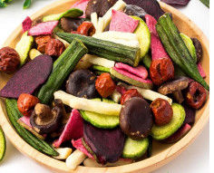 Chip secchi frutta liofilizzati salute dolce dell'ortaggio da frutto di nutrizione di sapore