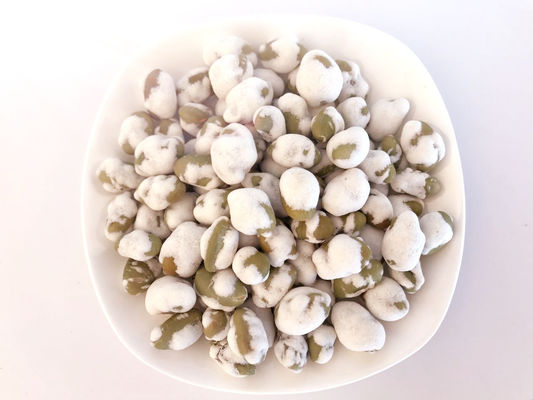 Durata di prodotto in magazzino a bassa percentuale di grassi rivestita di anno degli spuntini di Edamame dei fagiolini di sapore differente una
