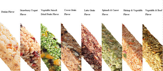 Buone barre di energia saporite della proteina di nutrizione di Ful con l'imballaggio del rivenditore per la prima colazione