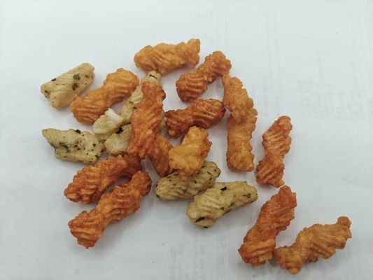 Biscotti di riso misto con acqua di mare e salsa di soia