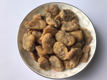 Spuntini della fava di sapore del BBQ, imballaggio non OMG del supermercato dei dadi di Fava