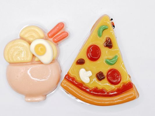 Gommosi a forma di pizza Ramen giapponese Divertenti Bento Candy Vegano Senza gelatina Festa per bambini