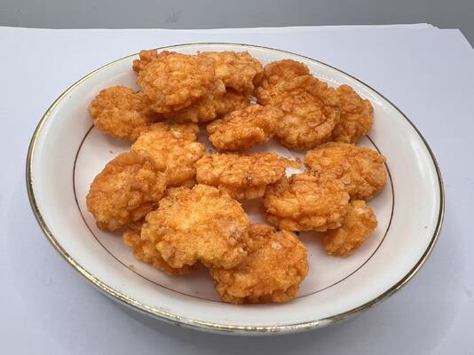 OEM Chilli/BBQ Flavor Round Rice Cracker Mix - Snack croccanti con durata di conservazione di 12 mesi