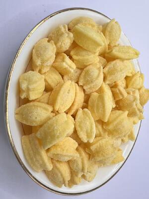 Snack di riso soffiato al gusto lime