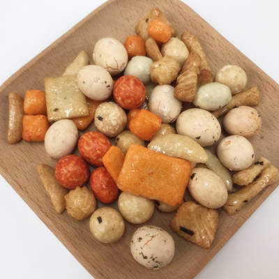 Miscela croccante sana della traccia del cracker del riso con buon gusto Fried Crispy Snacks delle arachidi popolare