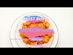 Mini biscotti di riso fritto